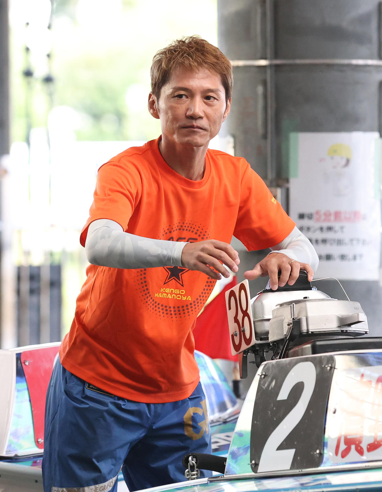 予選6Rで1着の浜野谷憲吾（撮影・柴田隆二）