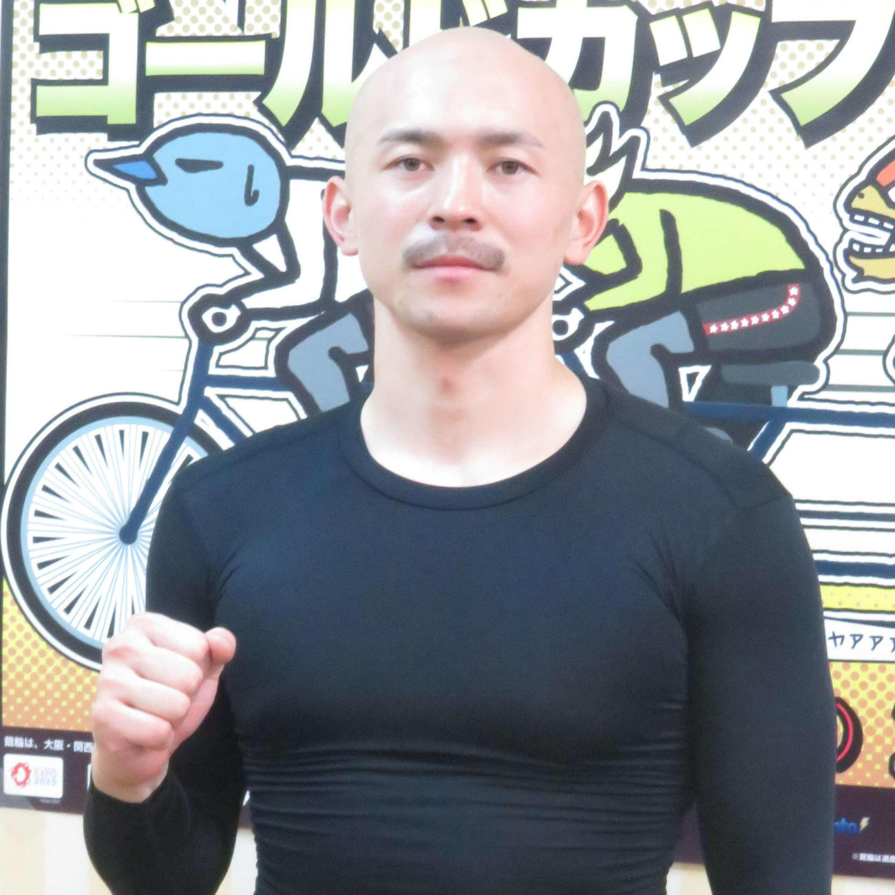 ラインの先頭で持ち味を出したい河合佑弥