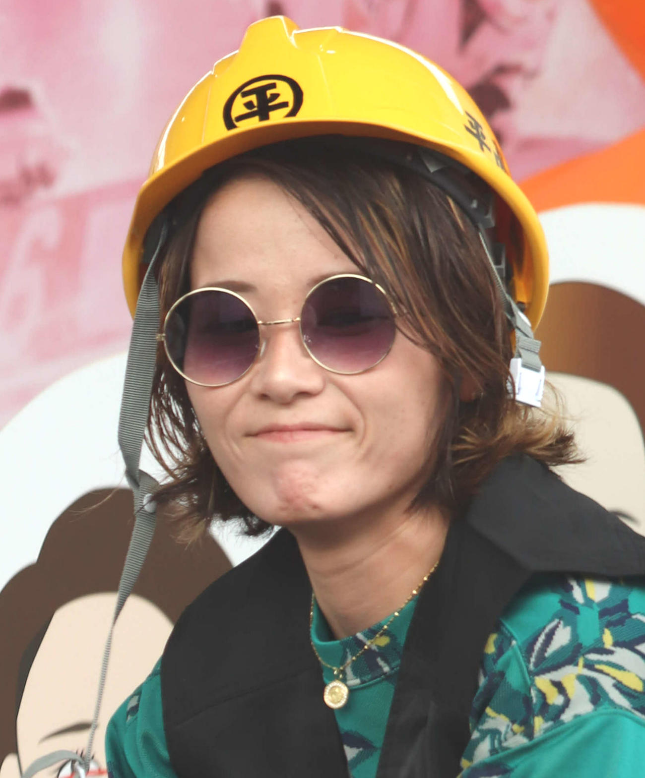 トークショーに登場した平高奈菜（撮影・神田成史）