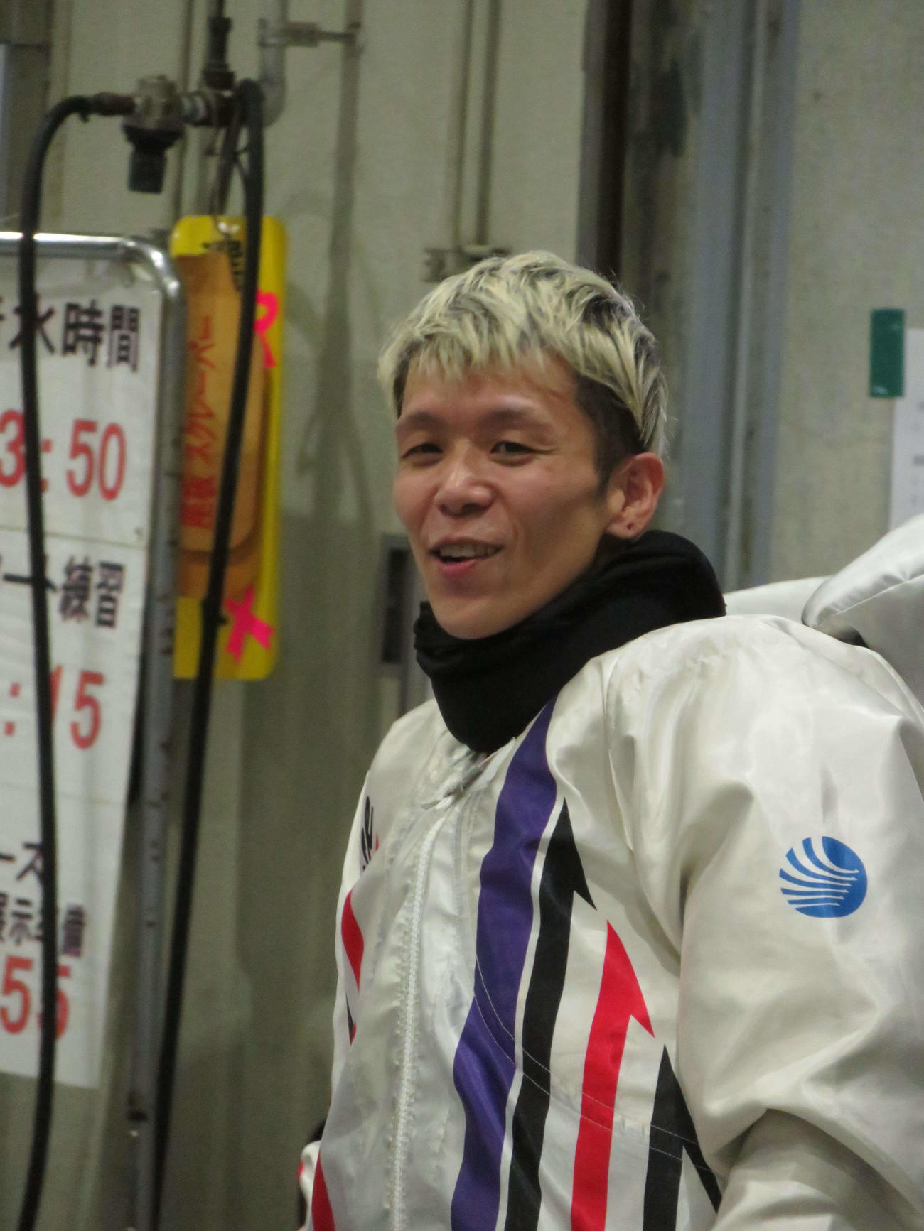 準優11Rを逃げて優勝戦の絶好枠を手にした権藤俊光