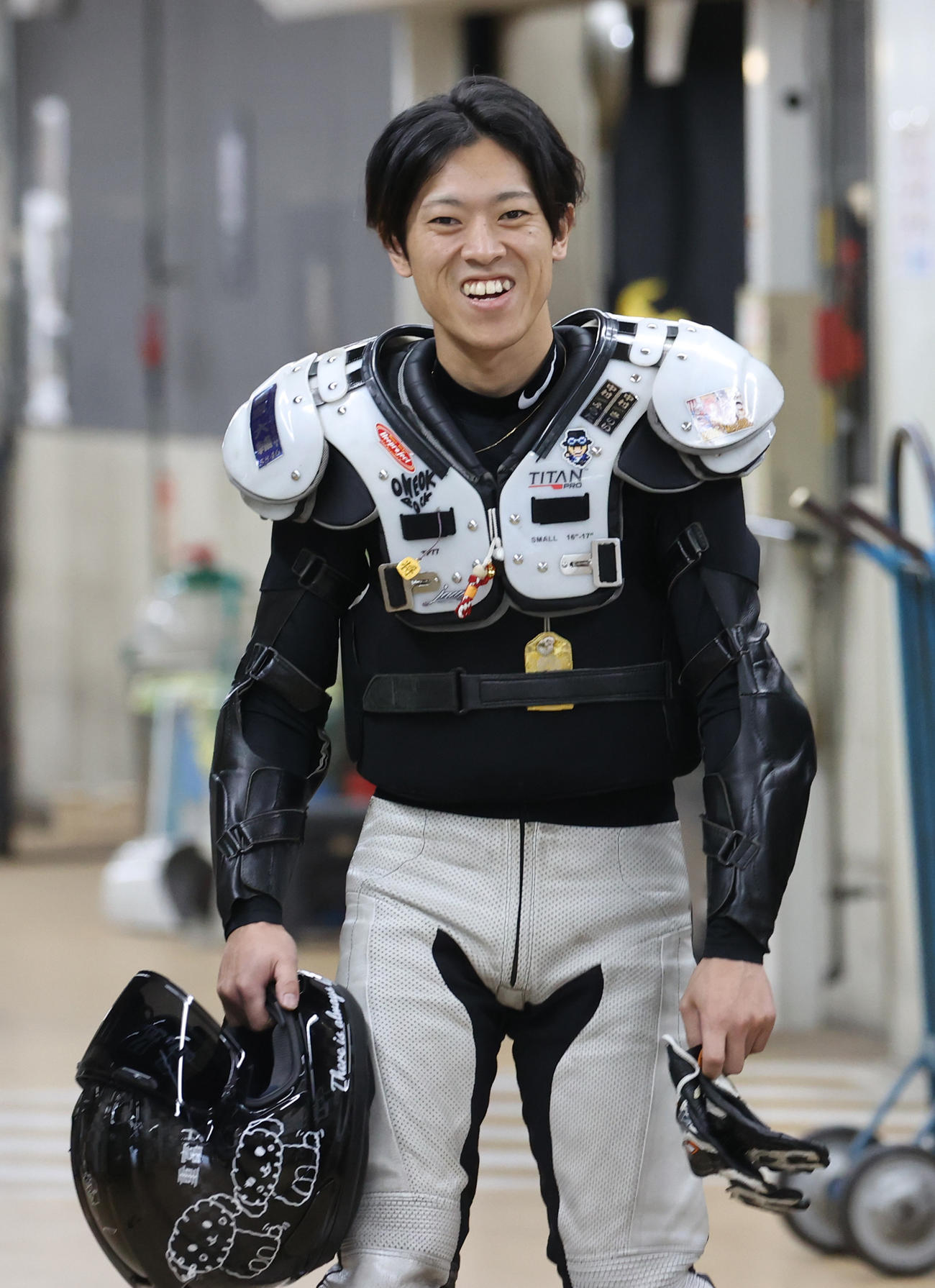 最終予選6Rに臨む中村杏亮（撮影・柴田隆二）