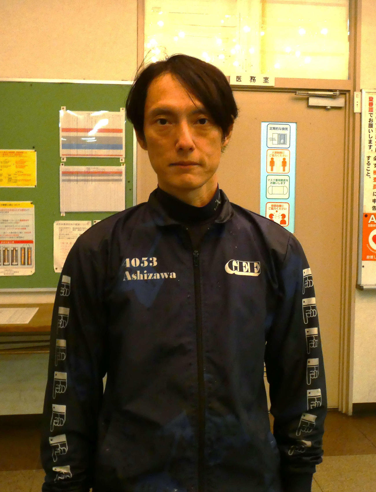 芦沢望は12R優勝戦6枠に登場する（撮影・前原一樹）