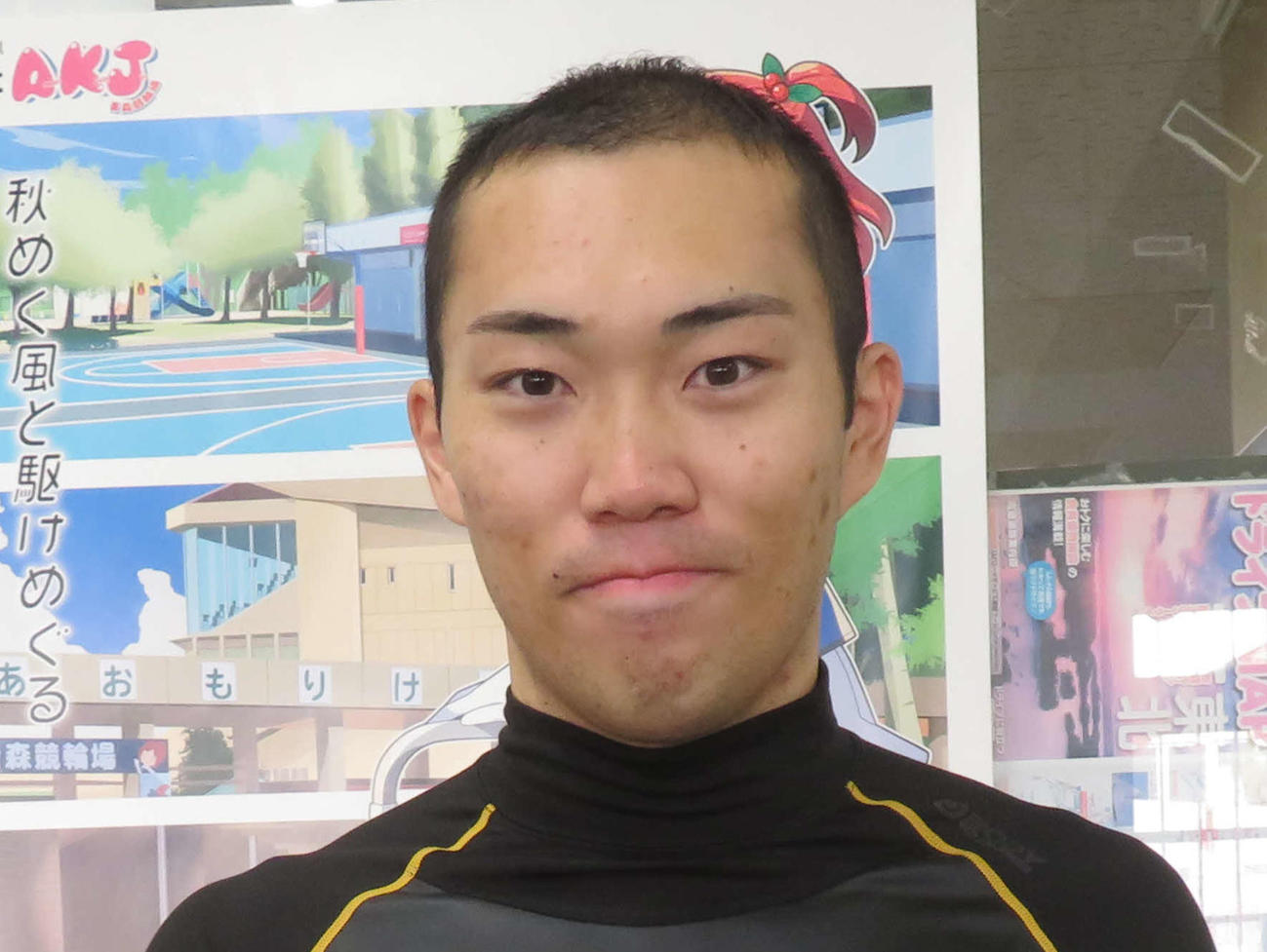 3場所連続の準決進出を決めた地元中込健太（撮影・栗田文人）