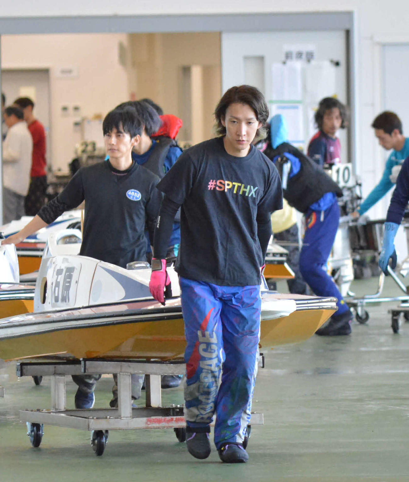 地元の古沢光紀は機力アップを目指す