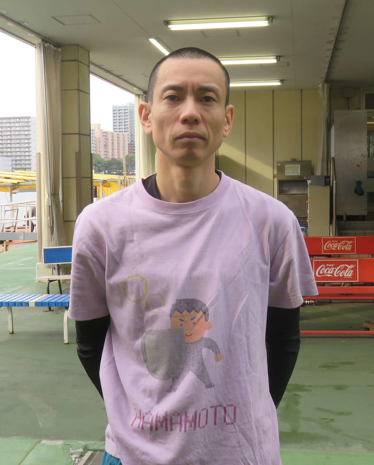 前節優勝した20号機をゲットした浜本優一