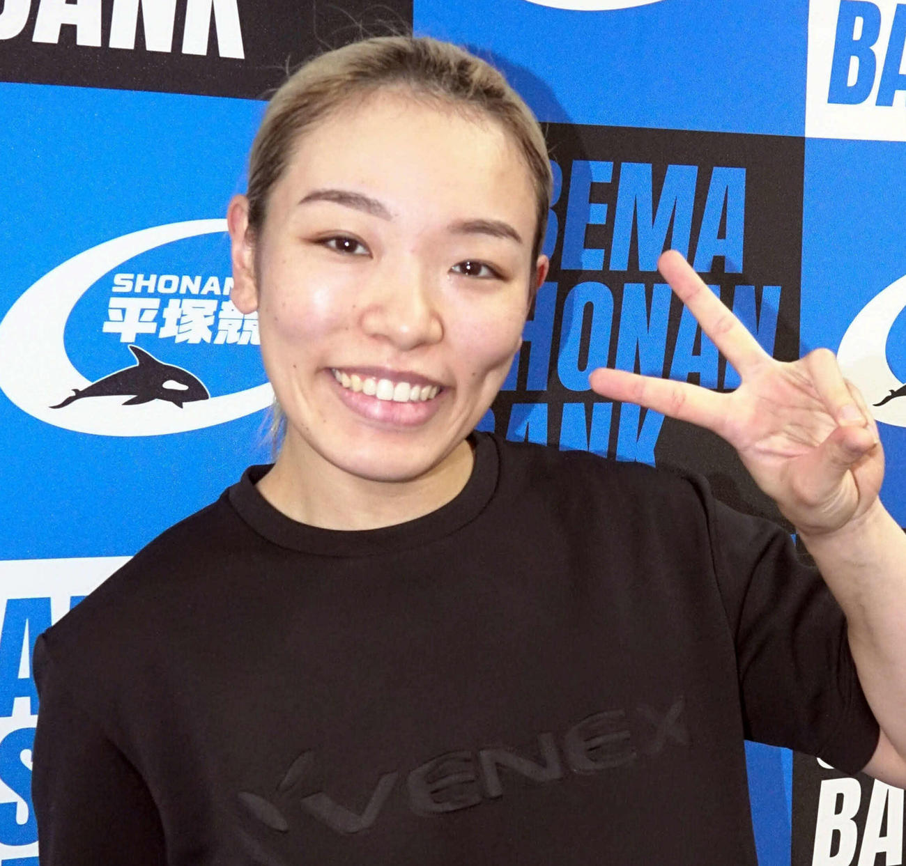 地元で完全Vに王手をかけた佐藤水菜