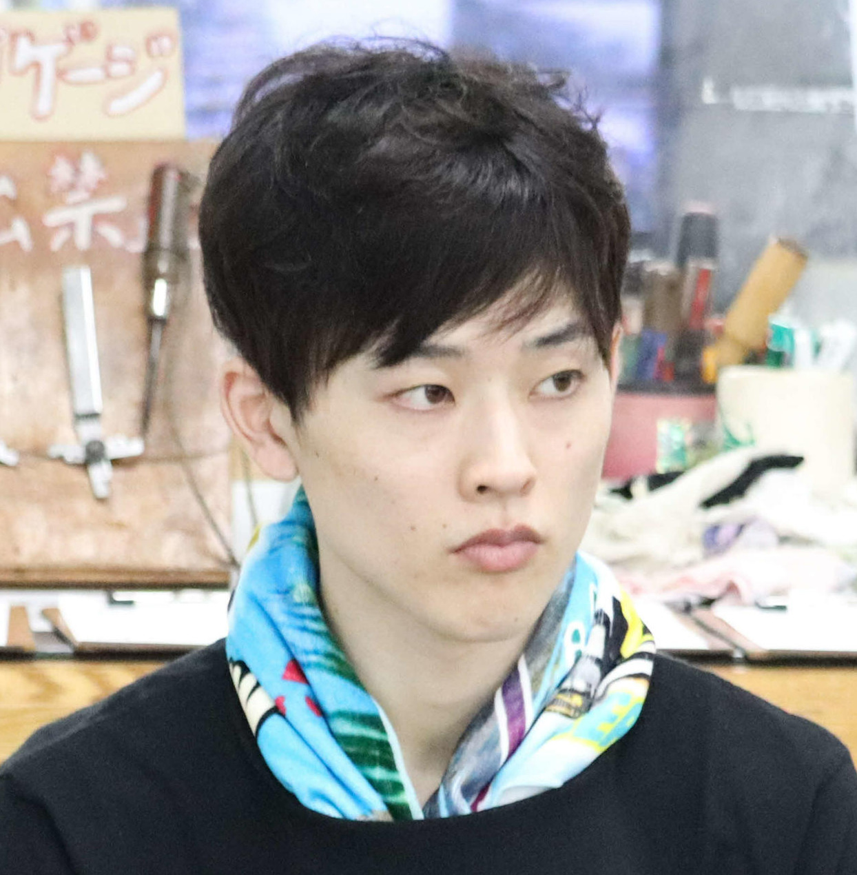 羽野諒（2024年7月17日撮影）