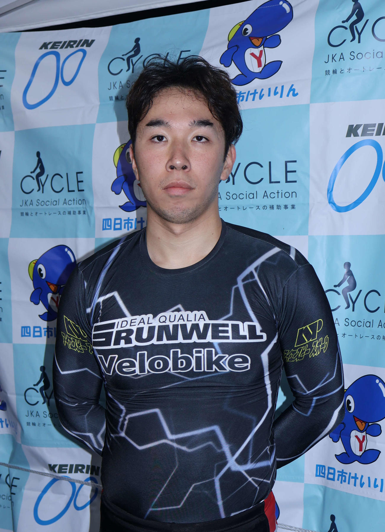 菊池岳仁が地元の上田国広を勝利に導いた（撮影・山田敏明）