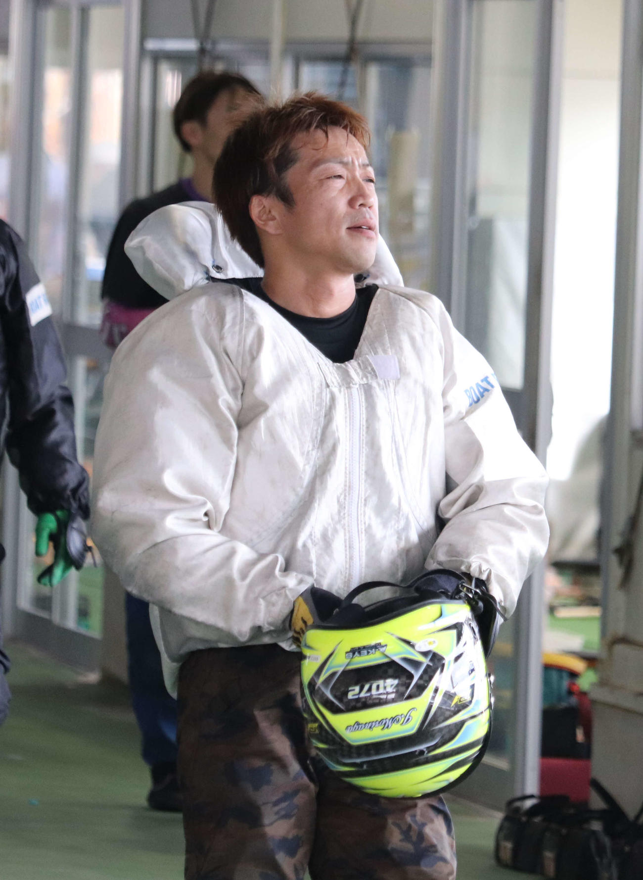 森永淳が自慢のパワーで準優12Rを盛り上げる