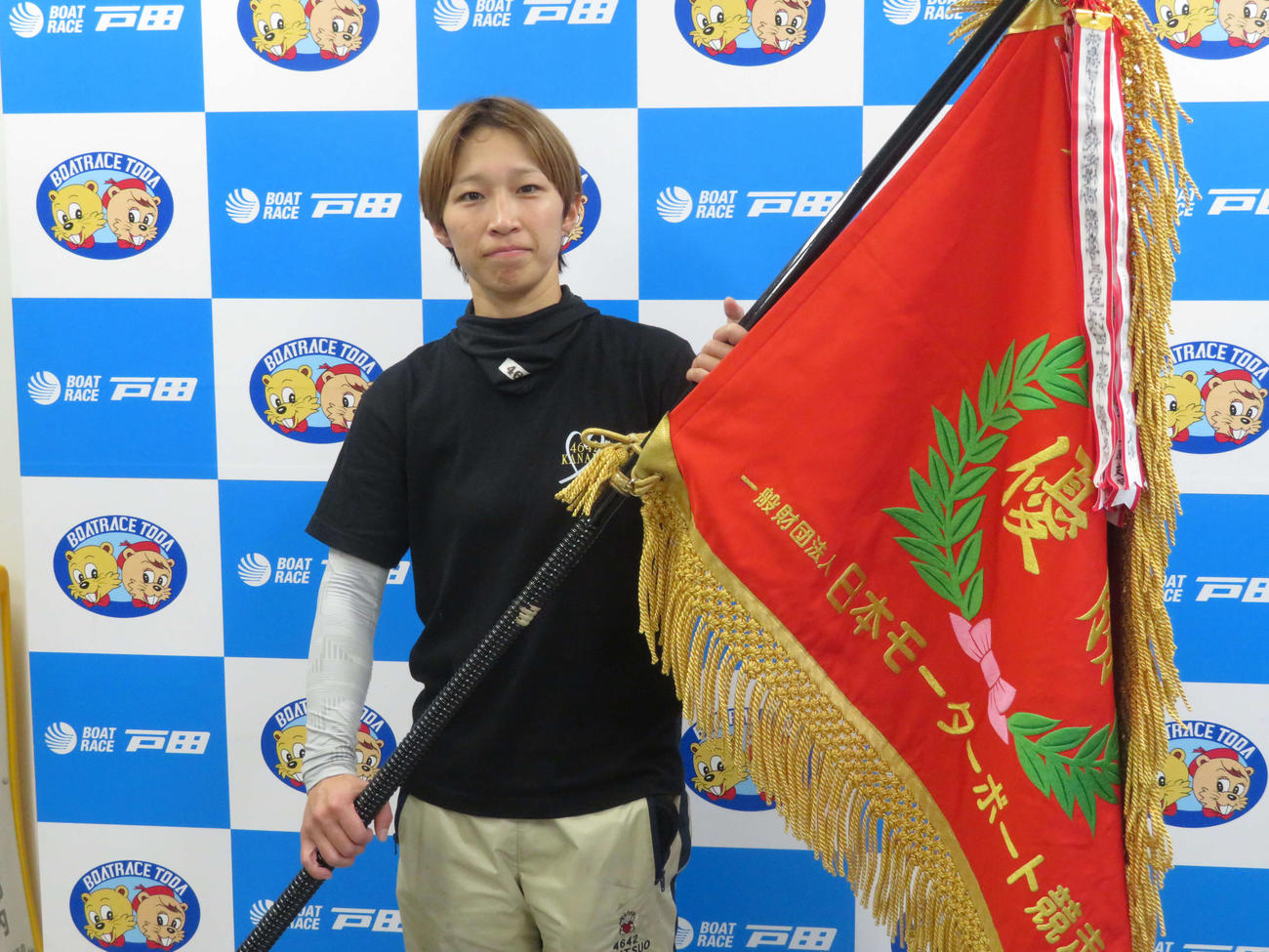 初の優勝戦1枠で戸田オールレディースを制した松尾夏海