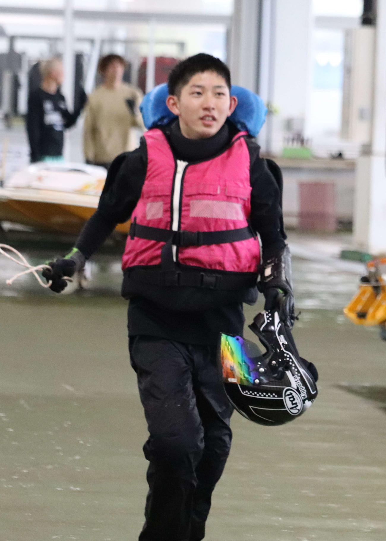 特訓を終えた鈴木結平太
