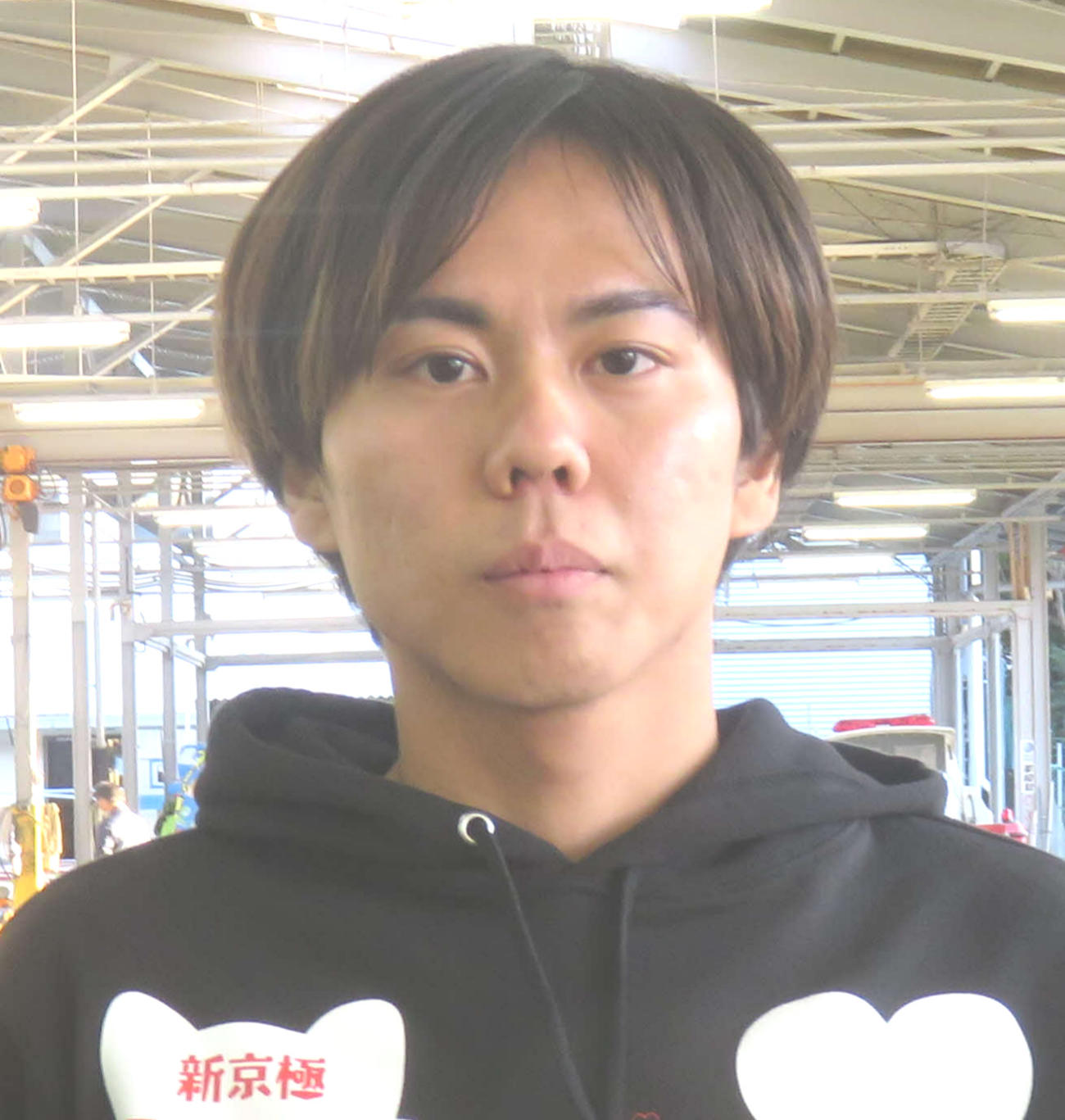 準優は伸び型で勝負する香川颯太