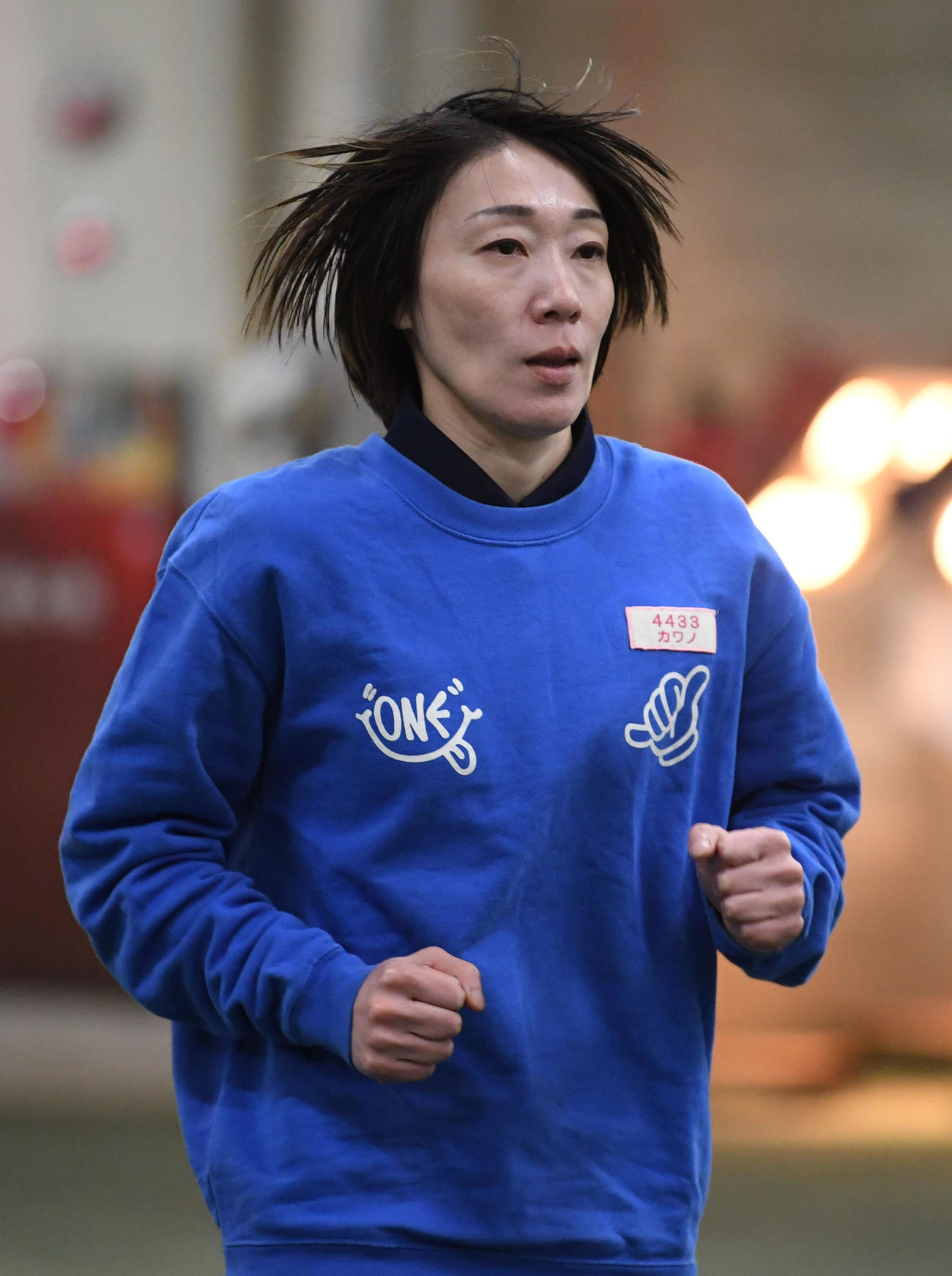 第11回レディースチャレンジカップ2日目　4433川野芽唯（撮影・前岡正明）