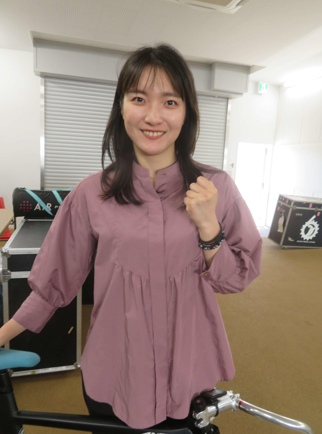 予1・6R、いかにもアスリートという感じに変身した佐々木綾