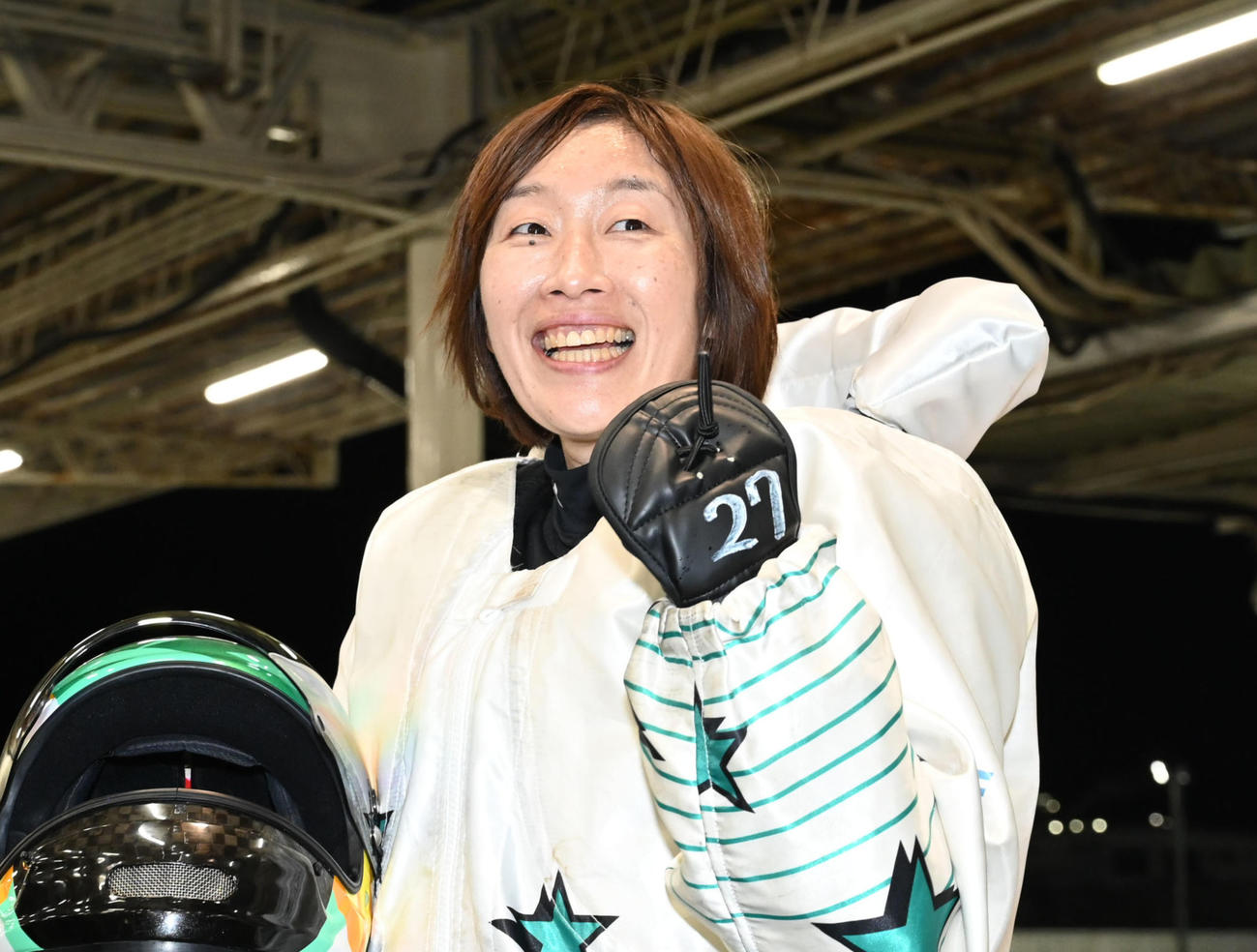 優勝を果たした三浦永理（撮影・林敢治）