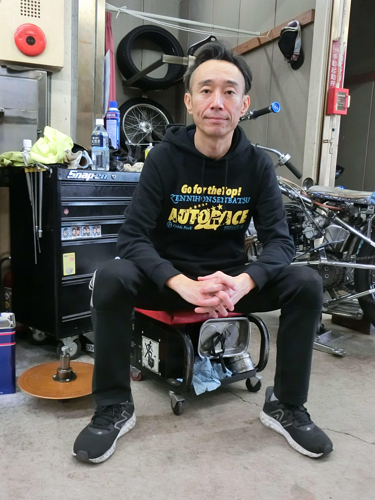 永井大介は当地連続参戦のアドバンテージを生かす（撮影・海老原実）