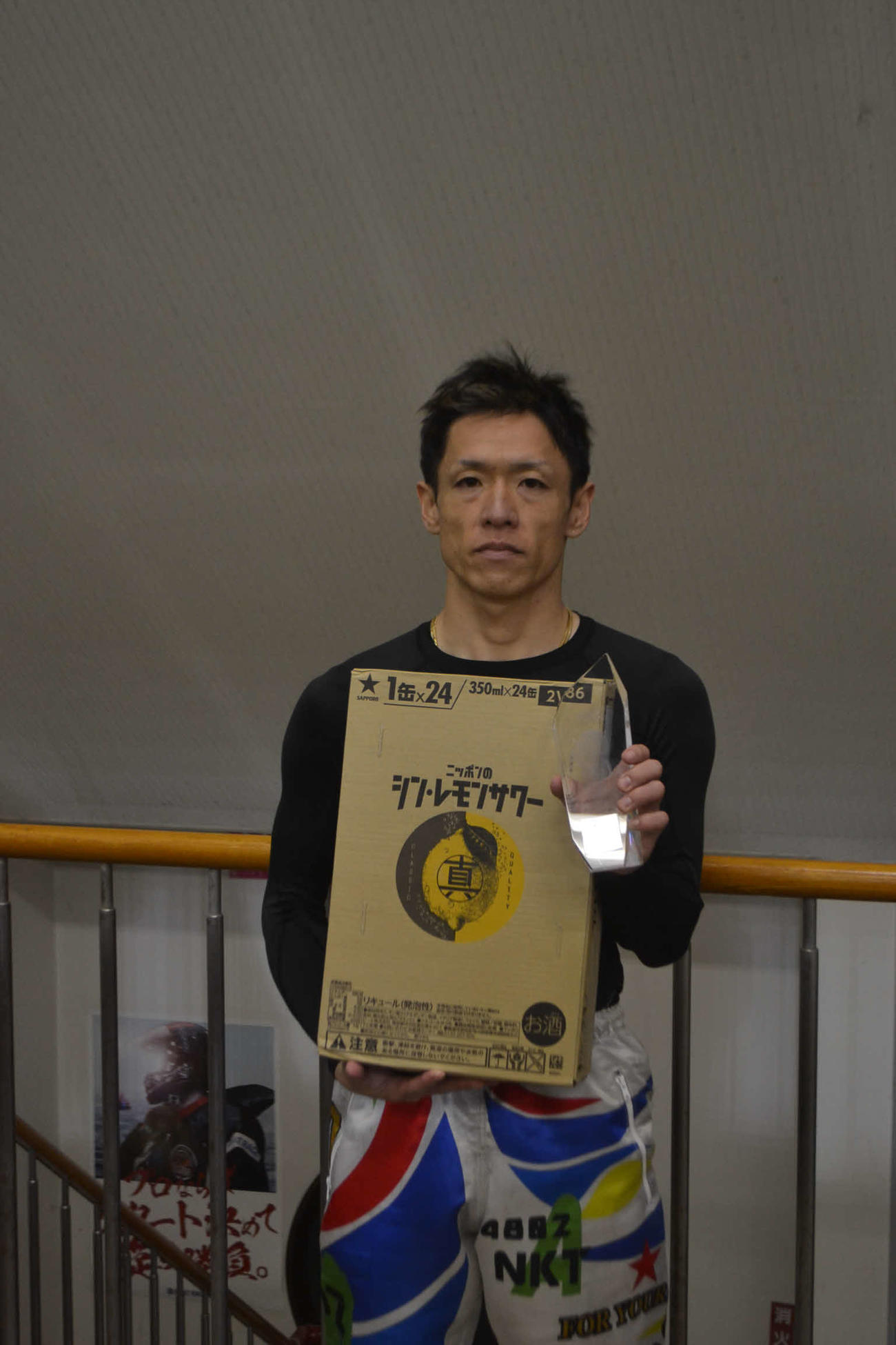 今年4度目の優勝を飾った塩田北斗