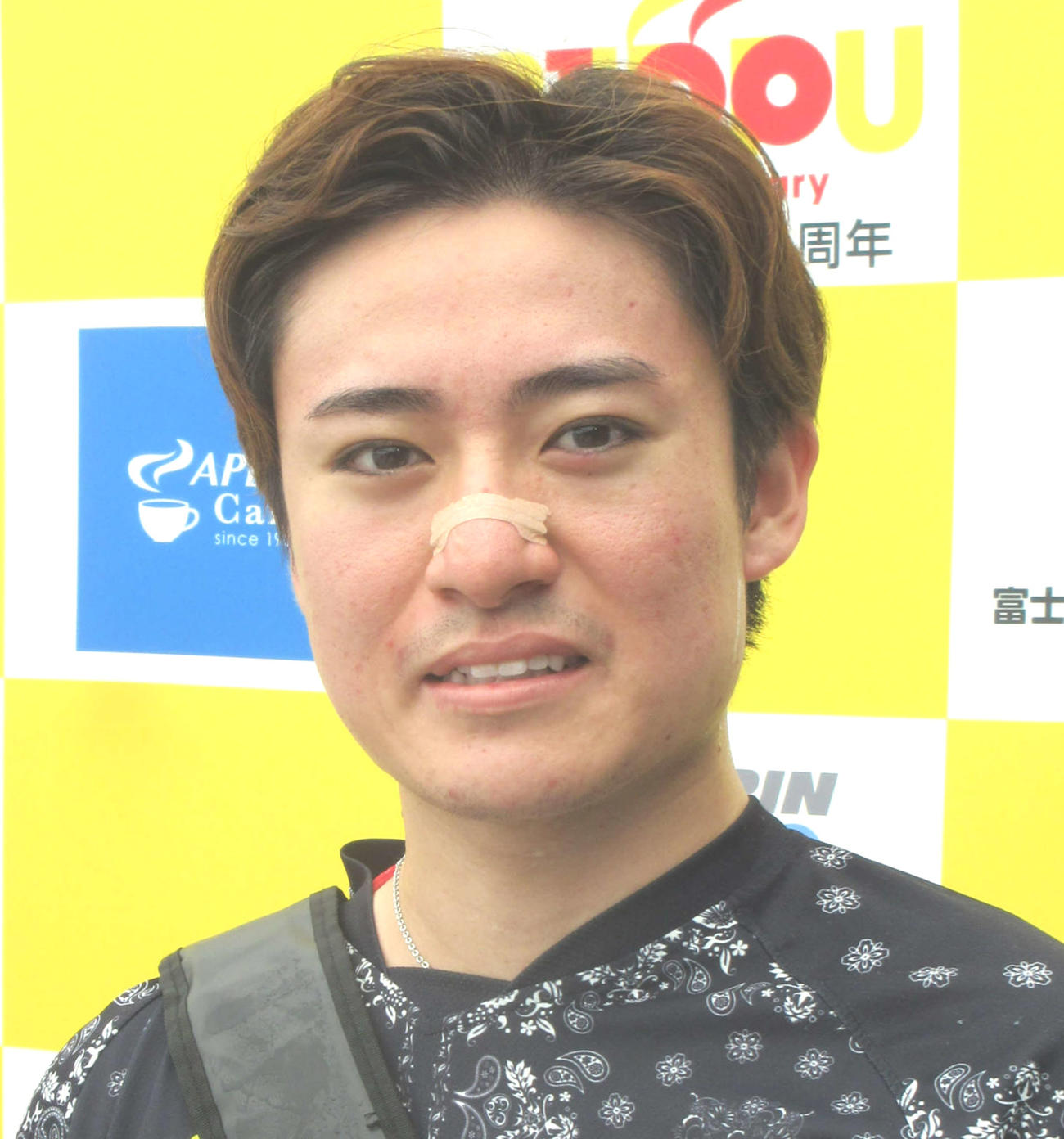 今年7度目の優勝を狙う松本秀之慎