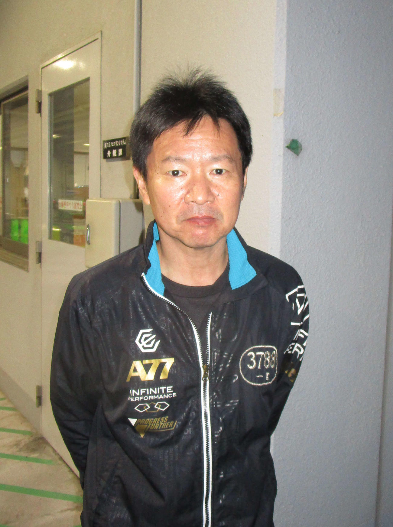 5月の事故以来の住之江で、元気な姿を見せた一宮稔弘（撮影・安井雅彦）
