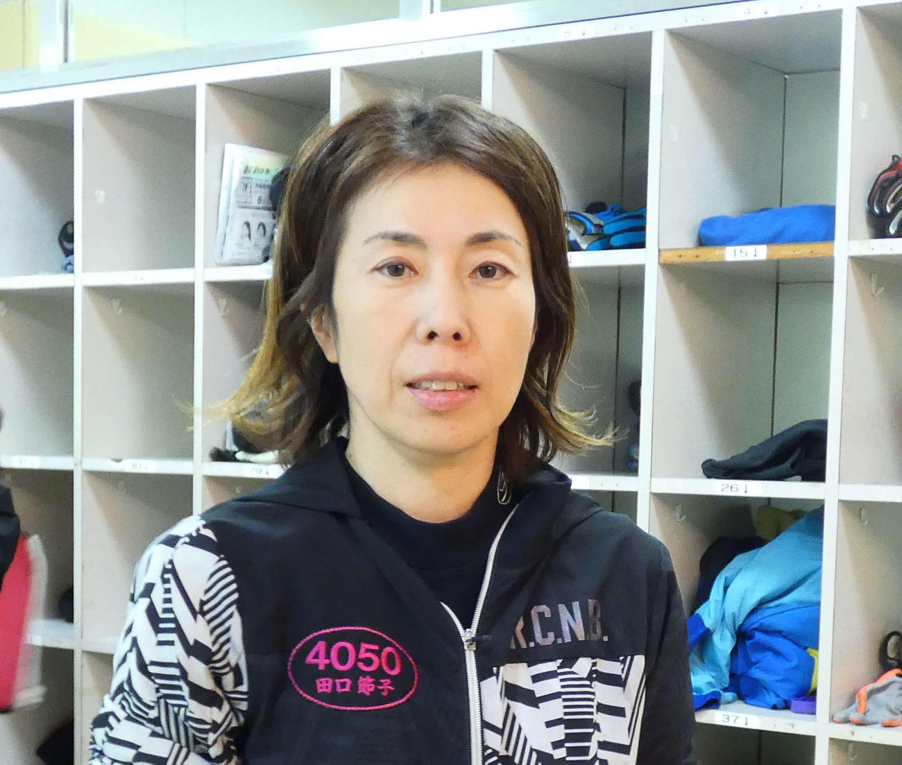 田口節子は優勝戦に2枠で臨む（撮影・前原一樹）