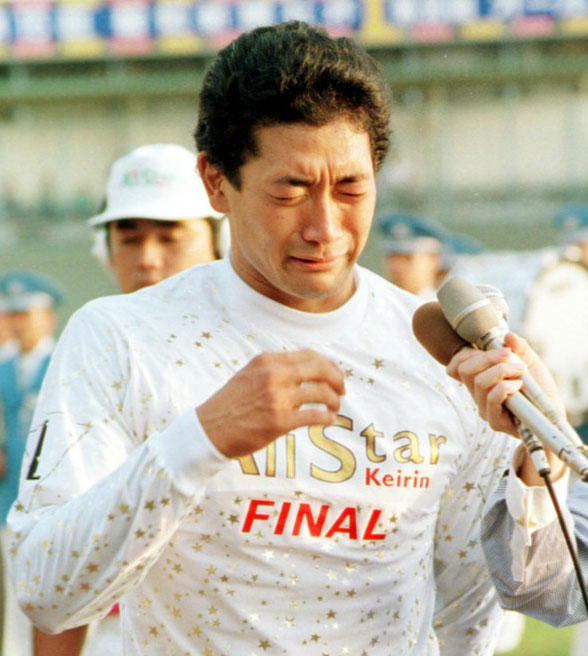 1993年・宇都宮オールスターでG1初制覇を果たして号泣