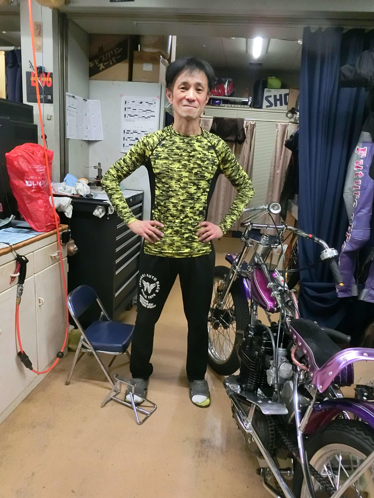 鈴木清はH位置を生かしたさばきが際立っている（撮影・海老原実）