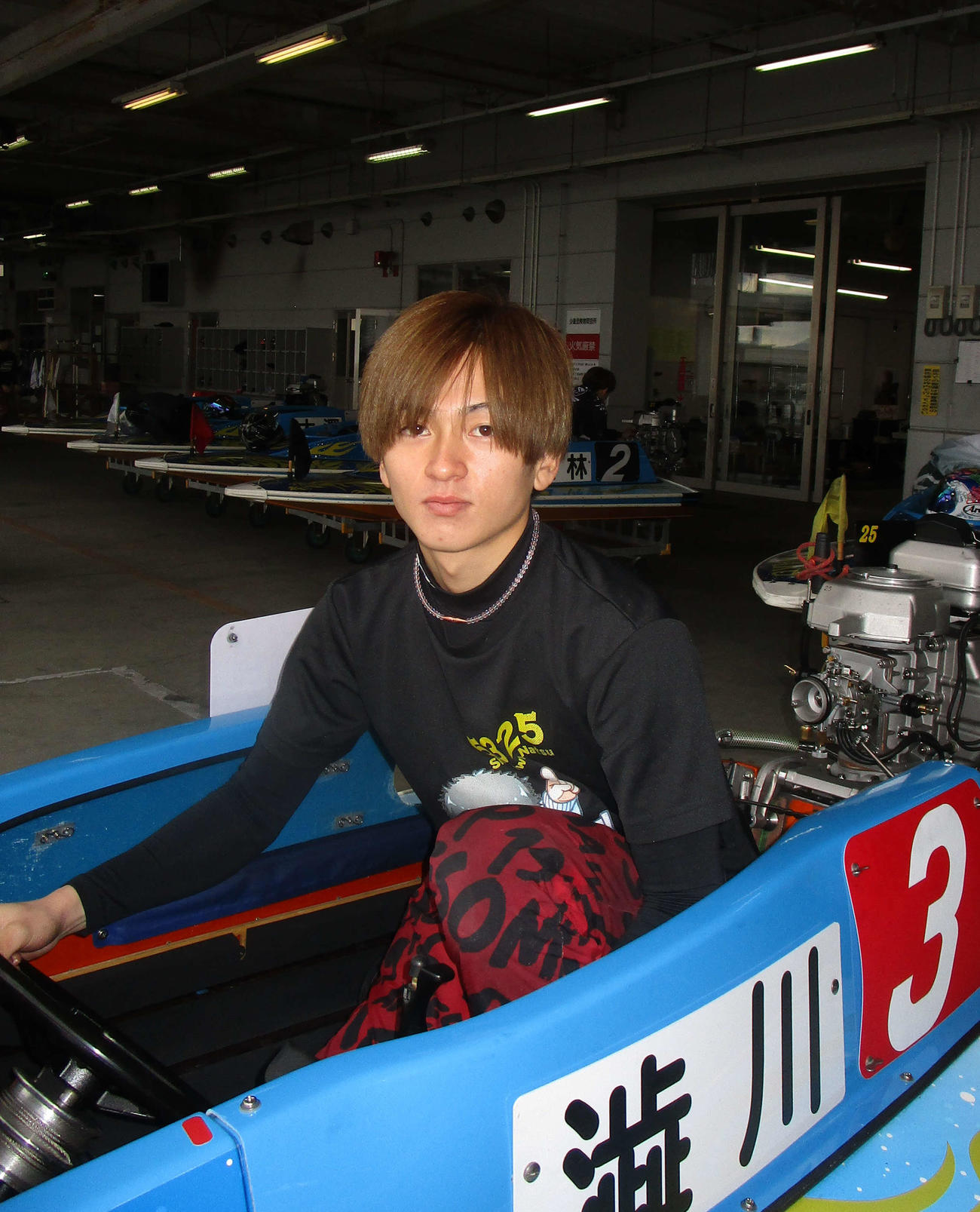 11月13日に水神際を挙げ、今節も活躍を期す渋川夏（撮影・安井雅彦）