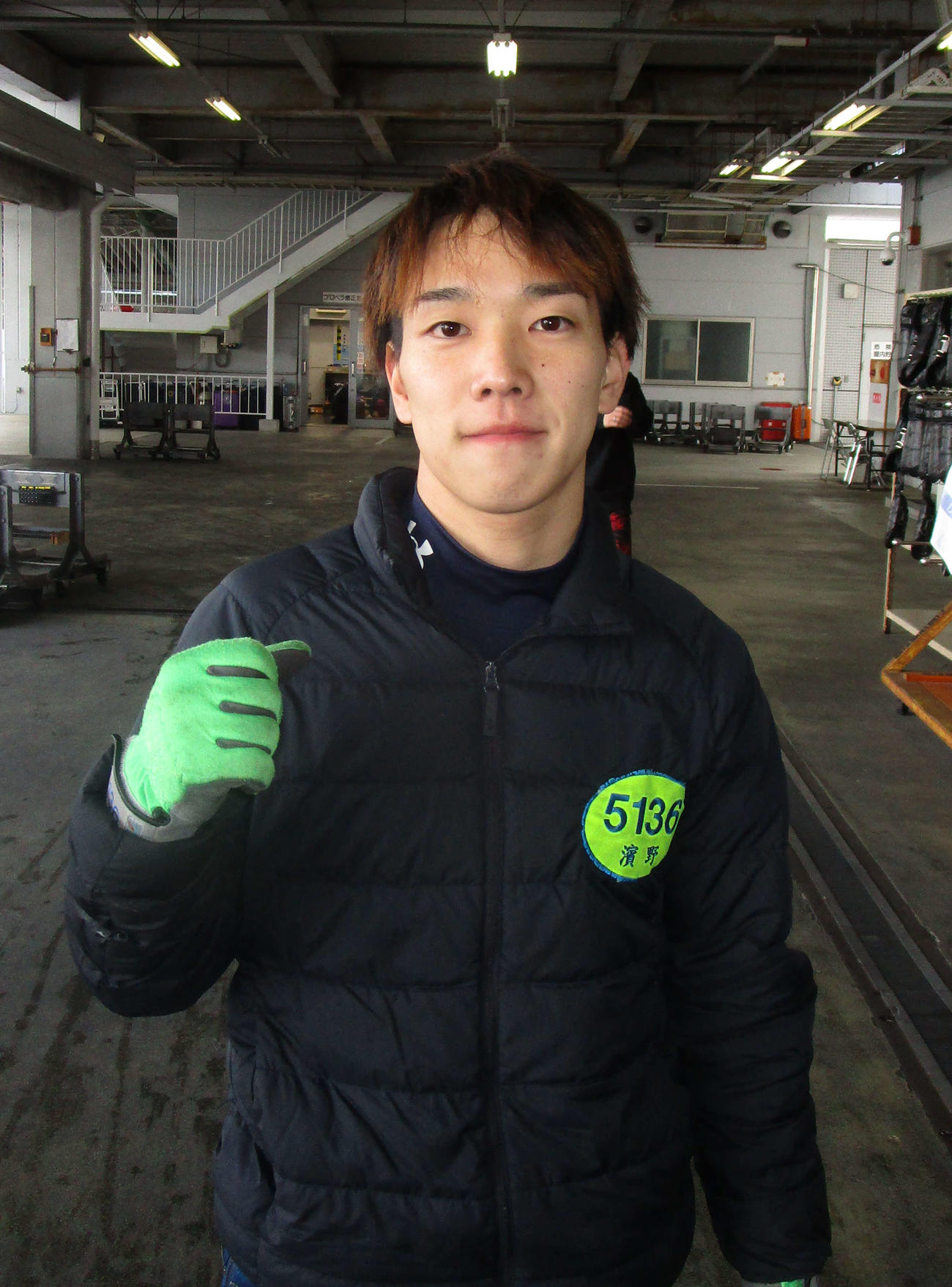 上昇機を引き気配抜群の浜野斗馬