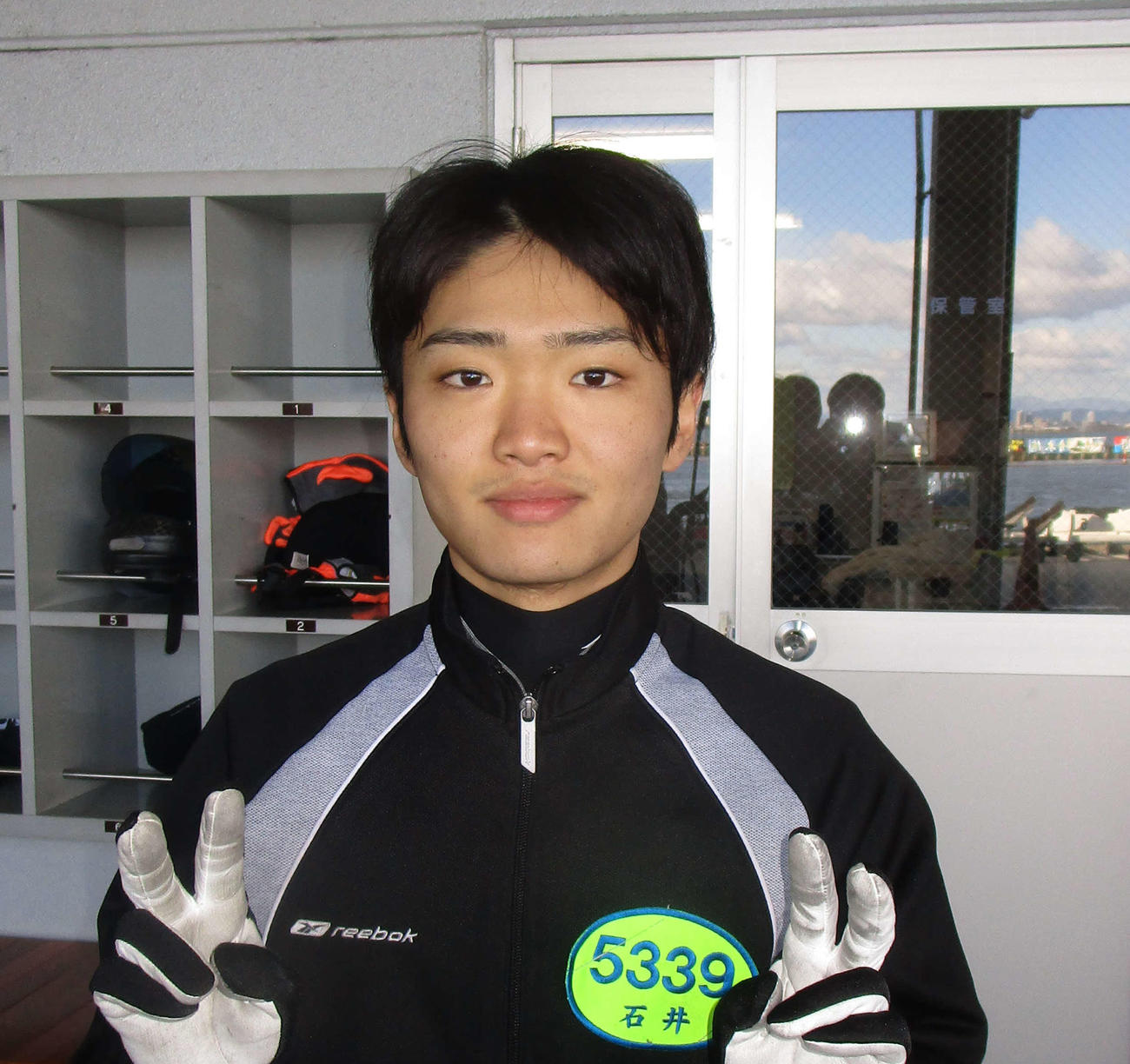 びわこ初参戦で見せ場を作り、場内を沸かせた石井伸長（撮影・安井雅彦）
