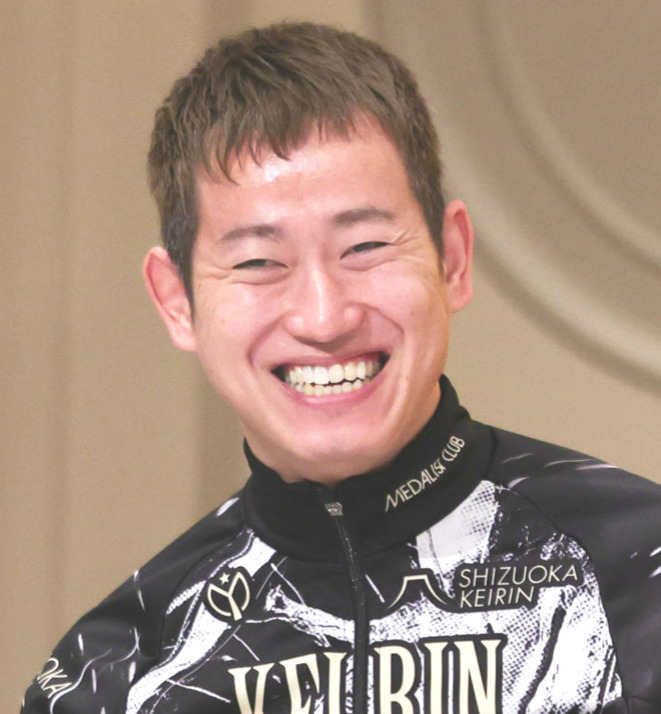 KEIRINグランプリの会見に登場した脇本雄太（撮影・野上伸悟）