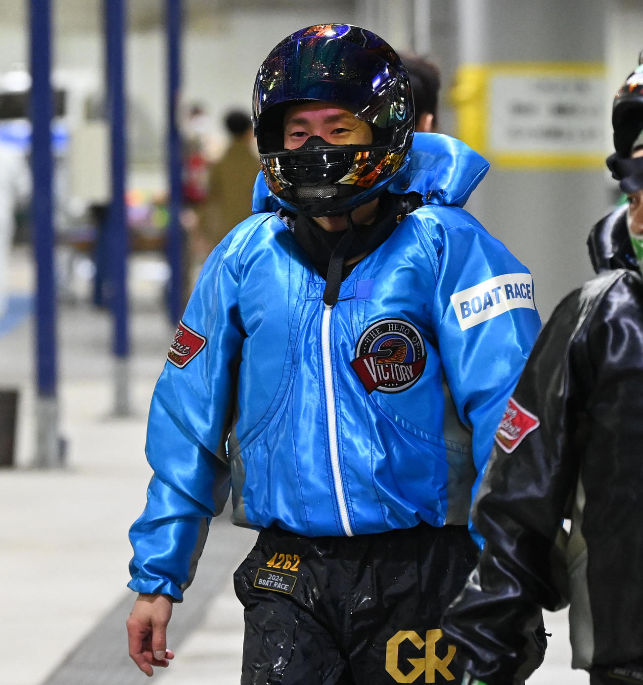 第39回グランプリ5日目　住之江12Rグランプリトライアル2nd 4262馬場貴也（撮影・前岡正明）