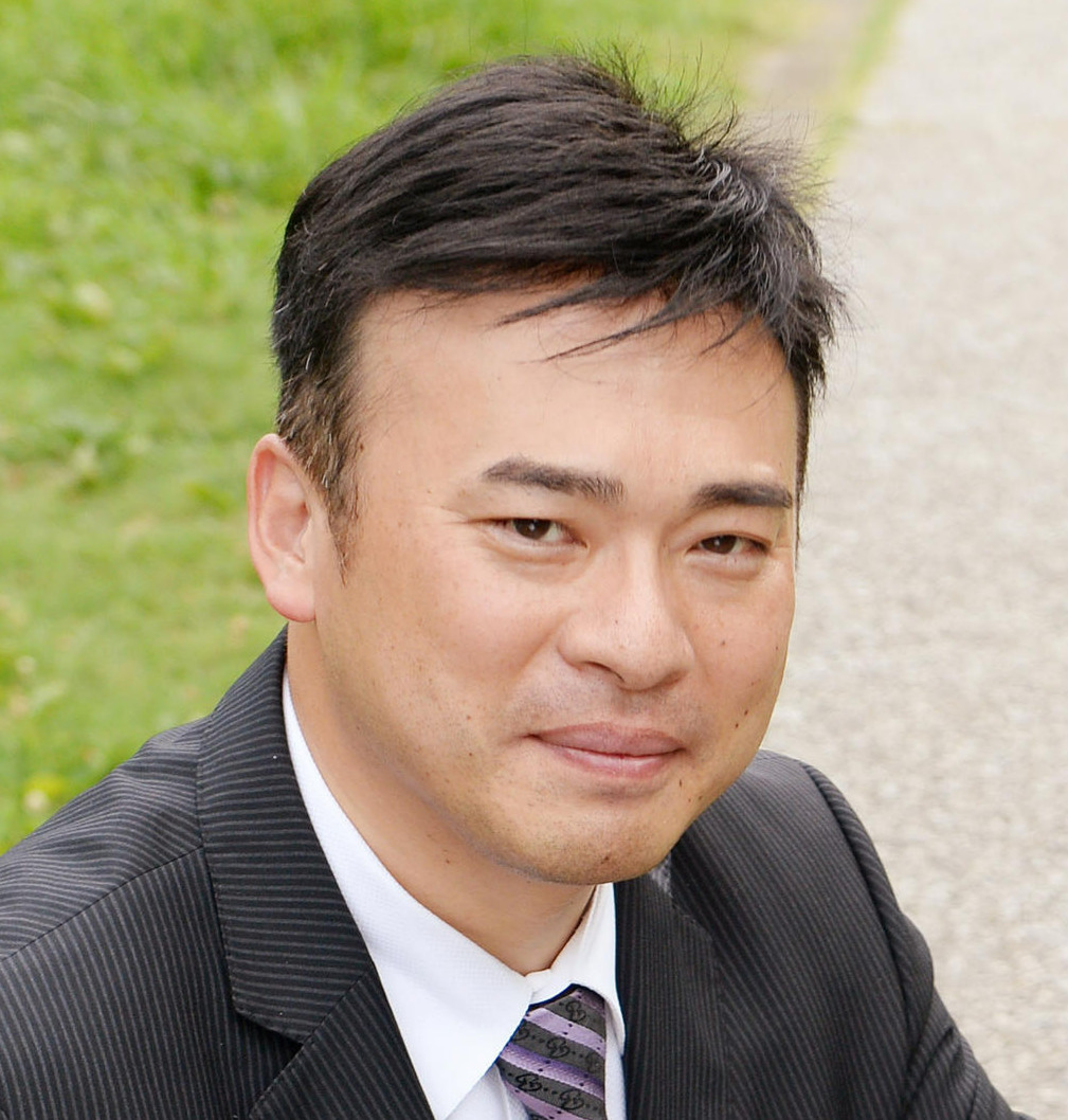 吉岡稔真氏（2014年8月11日撮影）