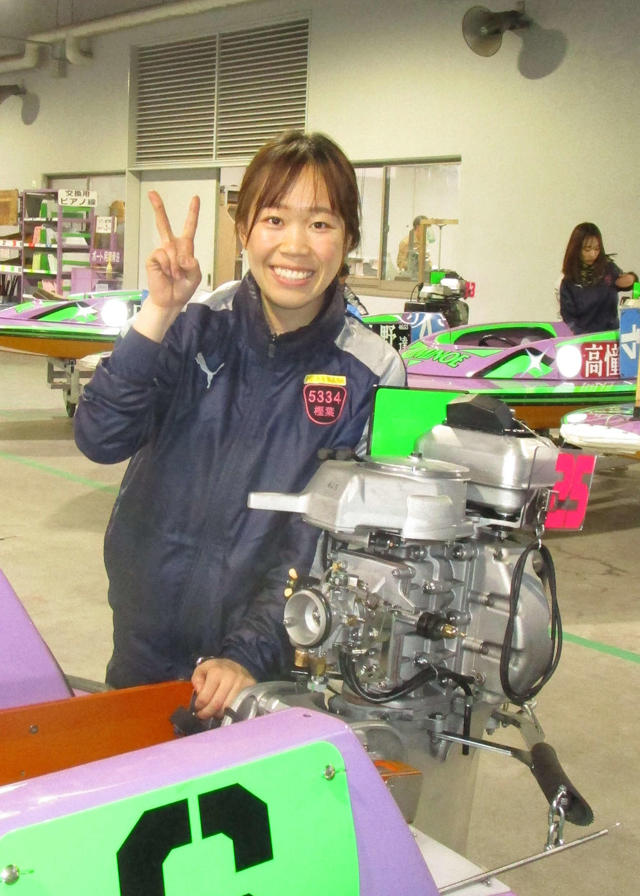 初日は6着2本も見せ場があった樫葉新心。水神際を目指す（撮影・安井雅彦）