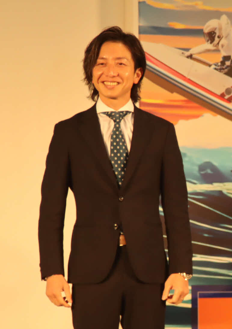 SG初優勝をファンに報告した前田将太