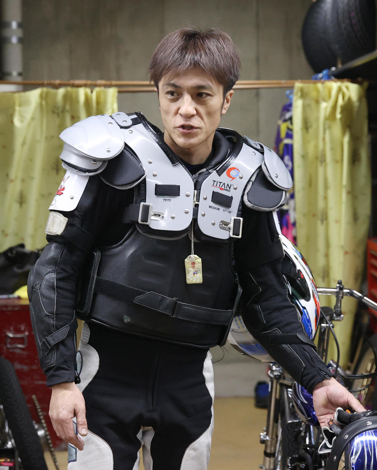SSシリーズ戦予選5Rで2着の丸山智史（撮影・柴田隆二）