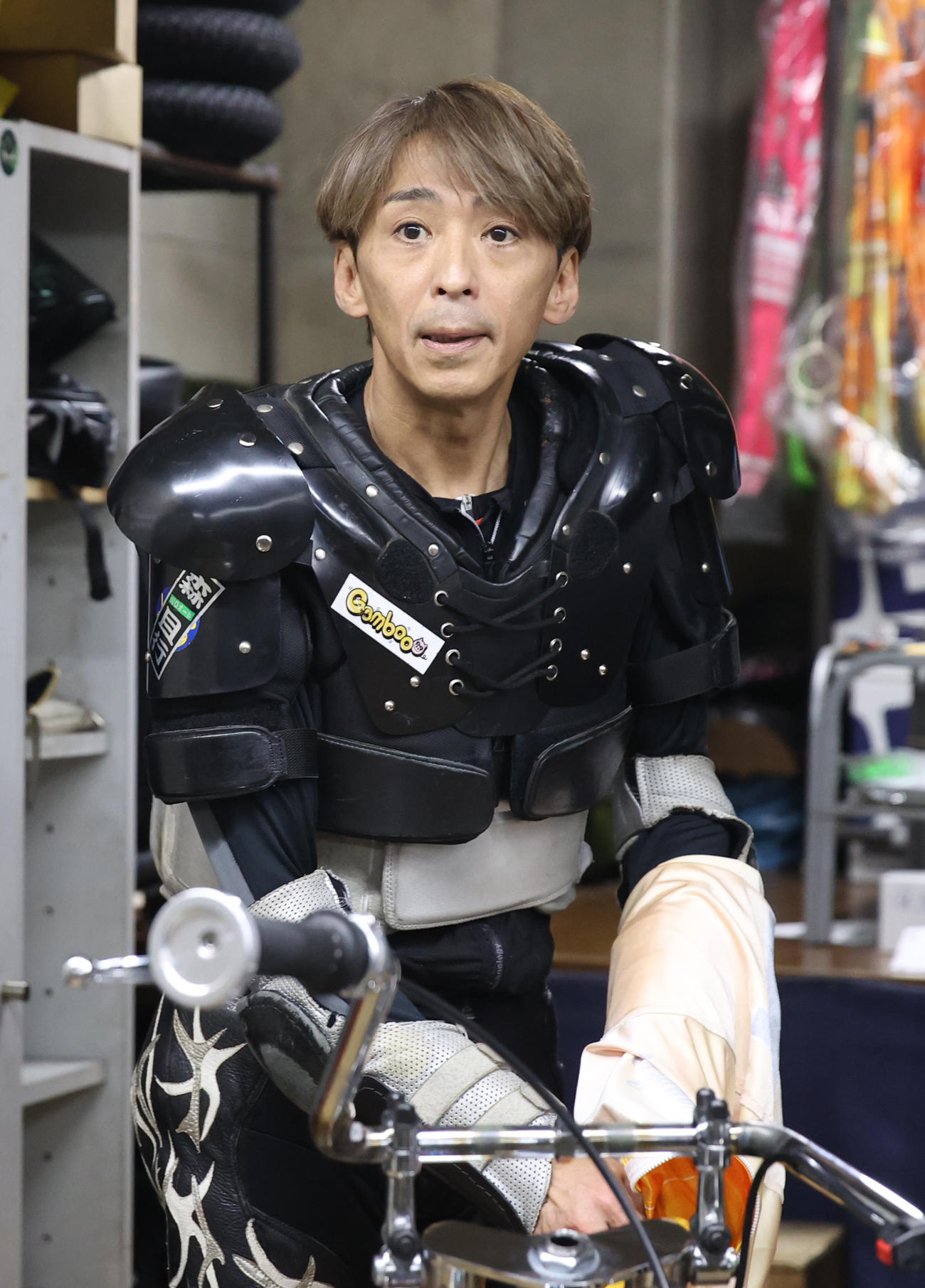 SSシリーズ準決勝戦8Rで2着の森且行（撮影・柴田隆二）