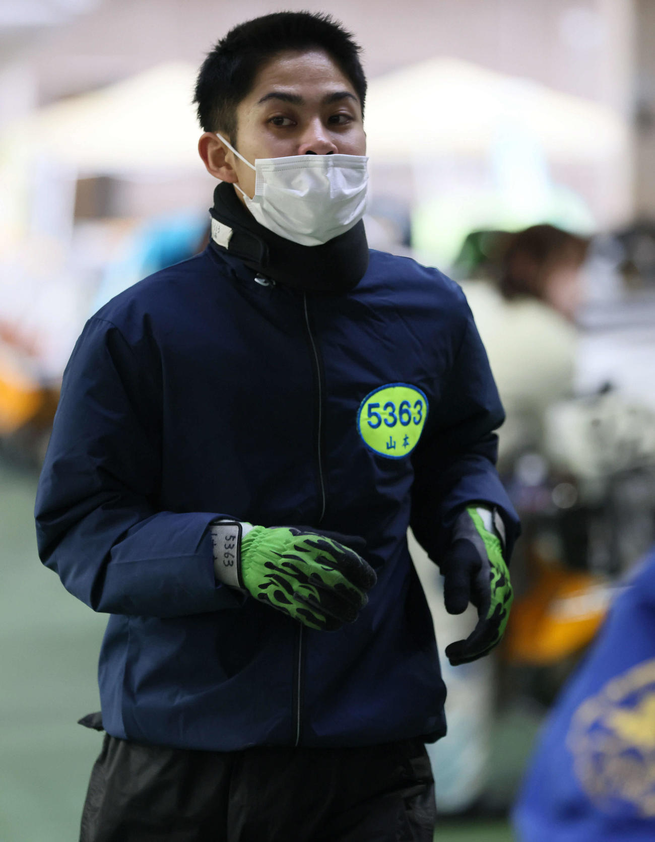脱サラして昨年11月にデビュー、地元で水神際を狙う山本凱立