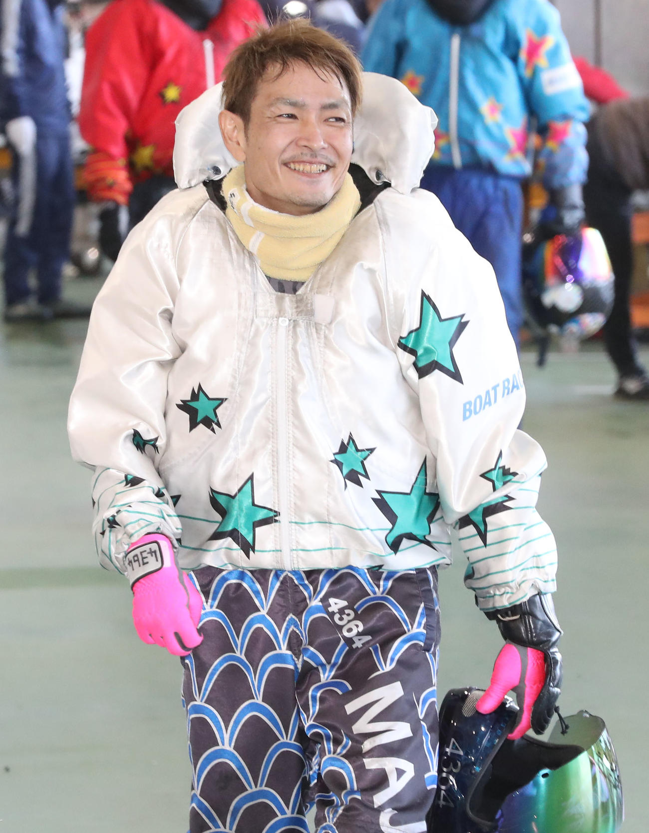 優勝戦の1枠を手に入れた池永太（撮影・梅根麻紀）