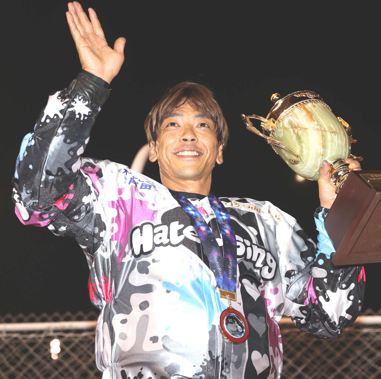 「第37回オートレース年間三賞」殊勲賞に輝いた青山周平
