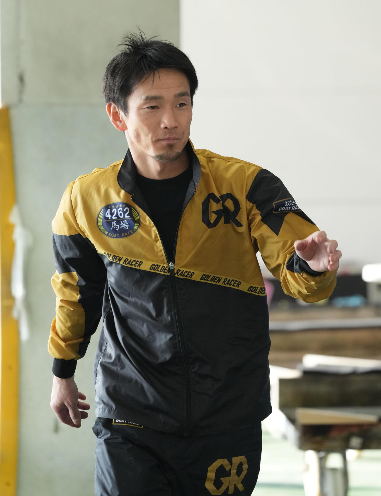 馬場貴也 選手 サイン入り ジャケット 4262 BOAT RACE（三国ボート 