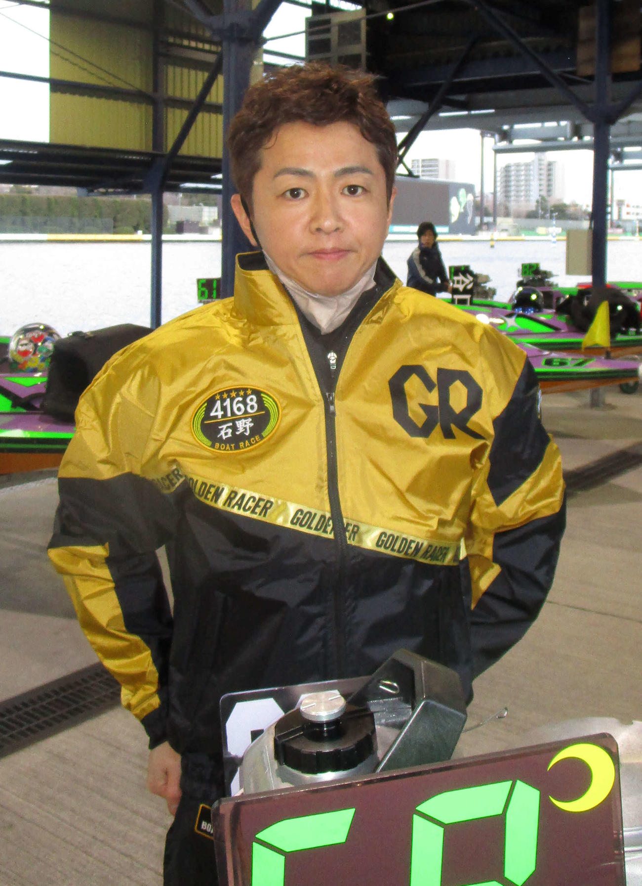 復帰戦を白星で飾った石野貴之