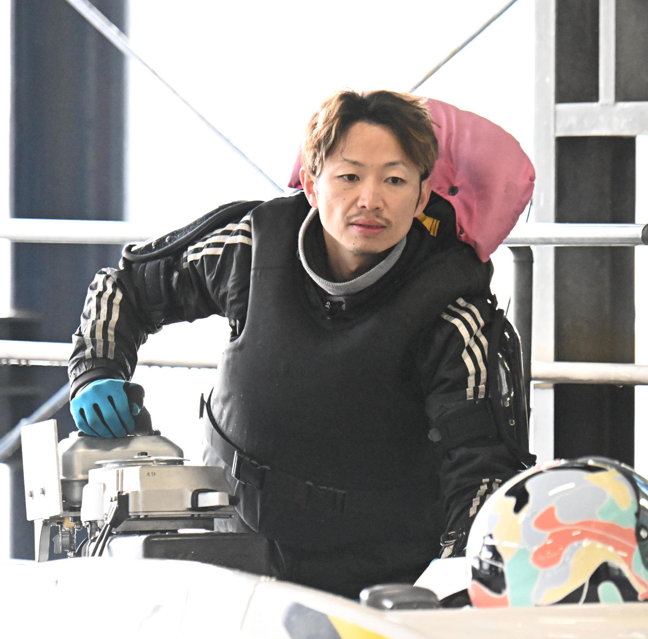 優勝戦1枠となった稲田浩二（撮影・和賀正仁）