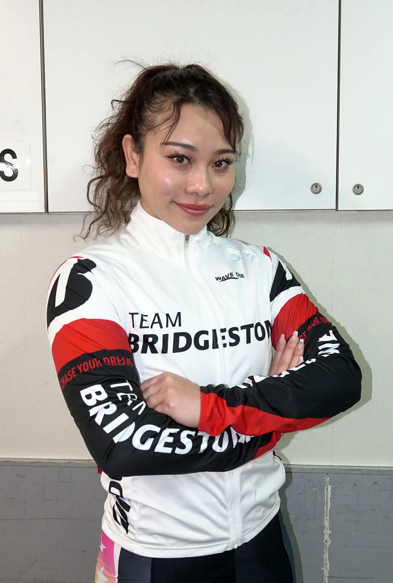 強風の中、太田りゆは上がりタイム11秒9の一番時計で圧勝した