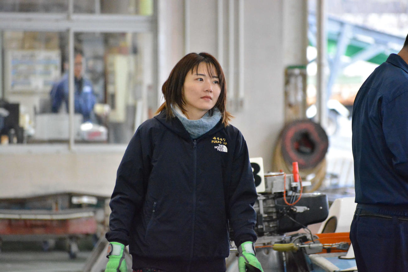 良機の深川麻奈美だが気配はピリッとしない
