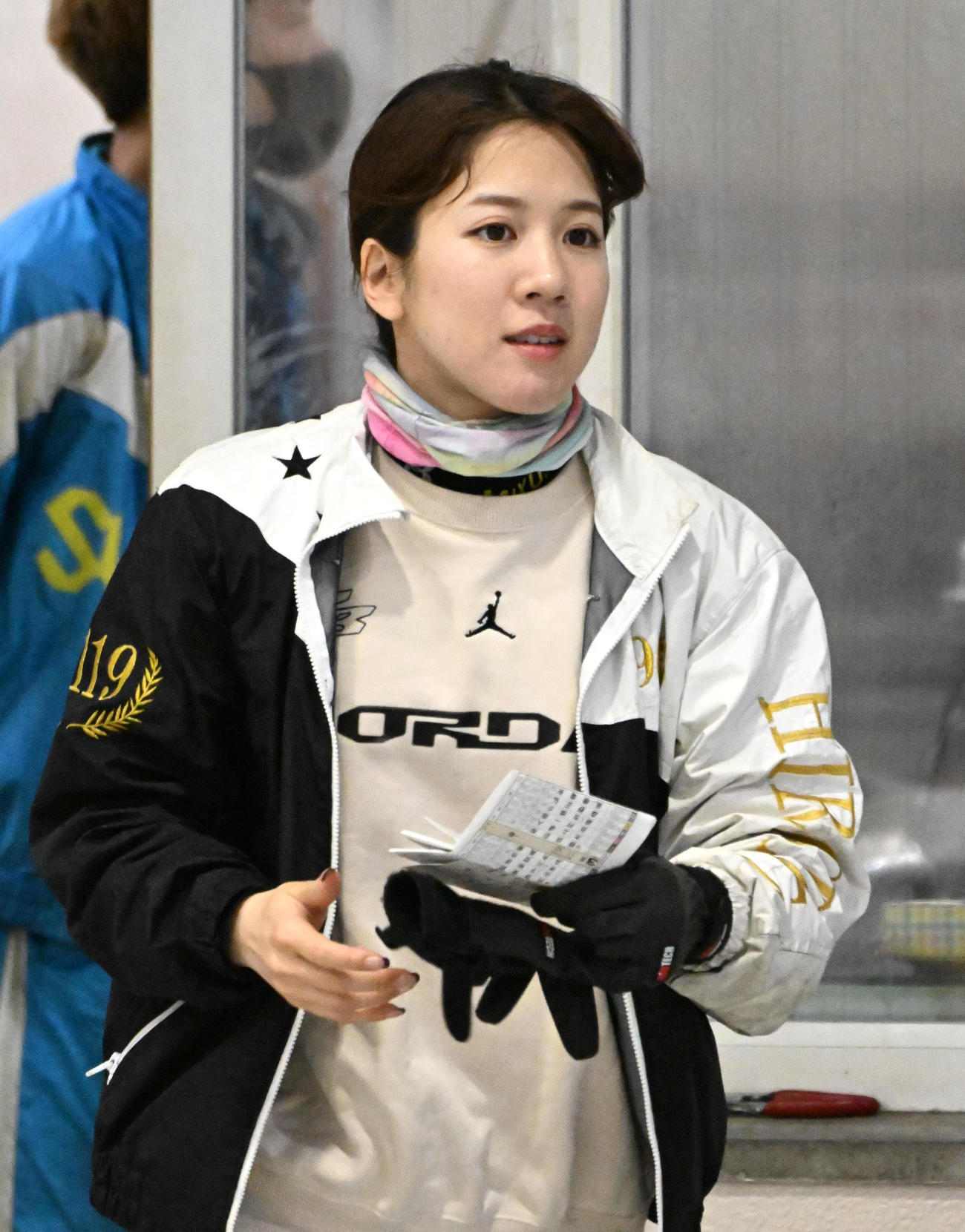 4963實森美祐（撮影・石井愛子）＝2025年2月12日、徳山競艇