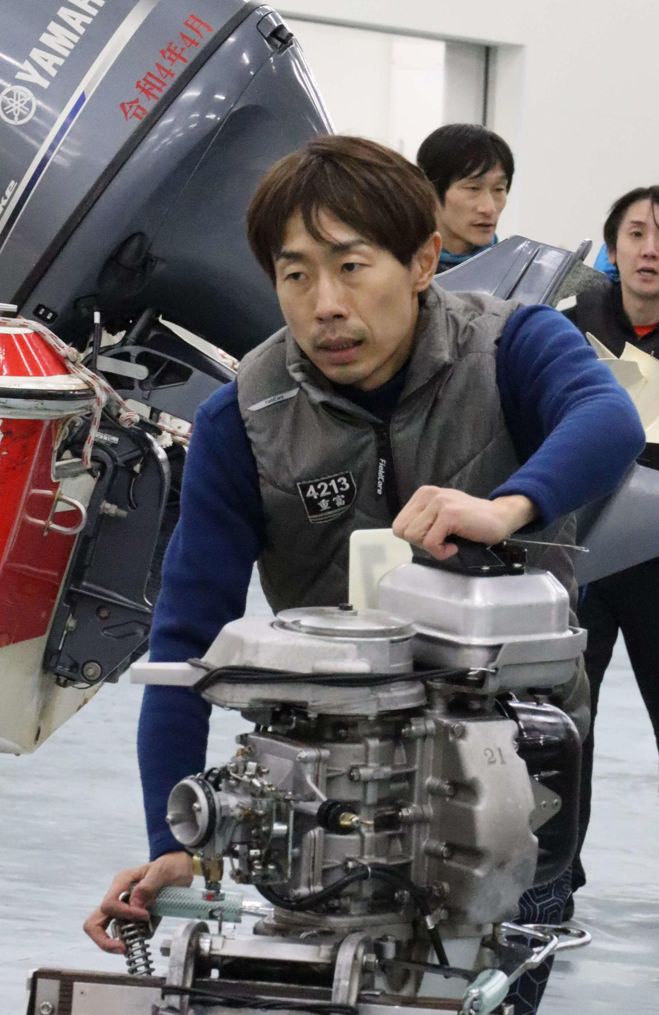 重富伸也が豪快な走りで波乱を呼ぶ