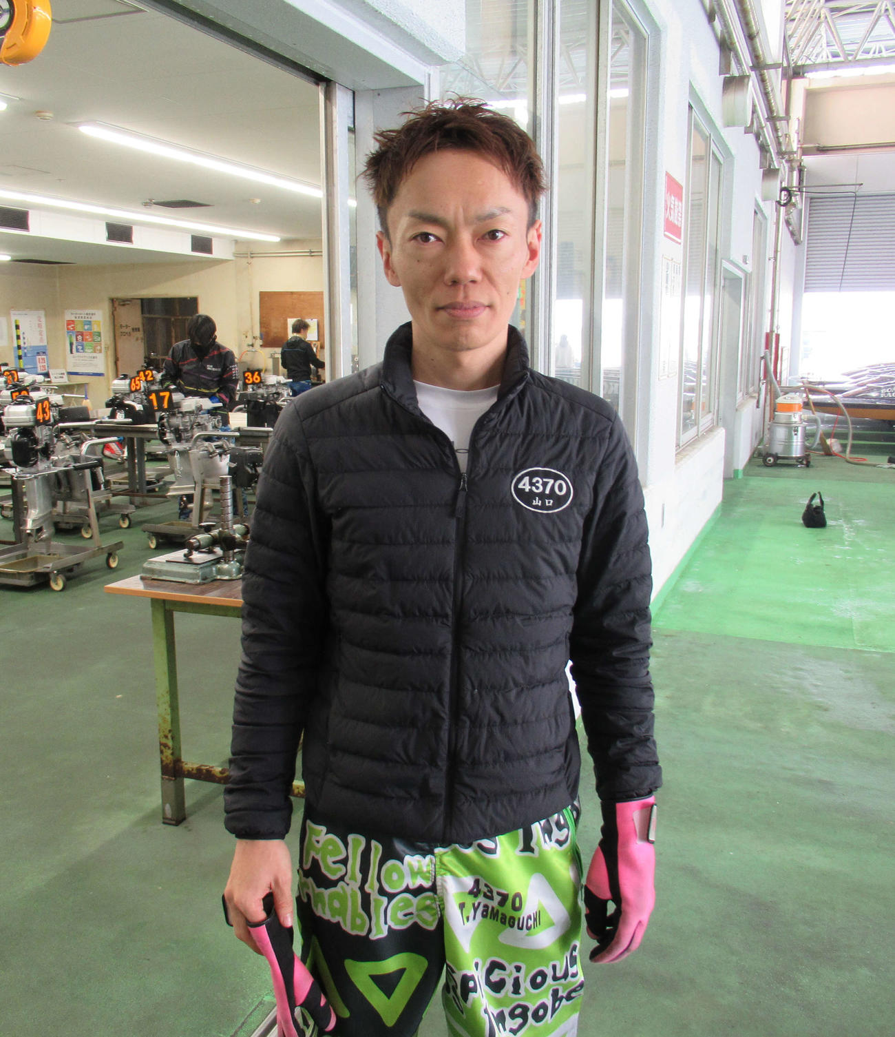 山口達也は24年～25年の児島年またぎシリーズに続いての地元での優勝を狙う
