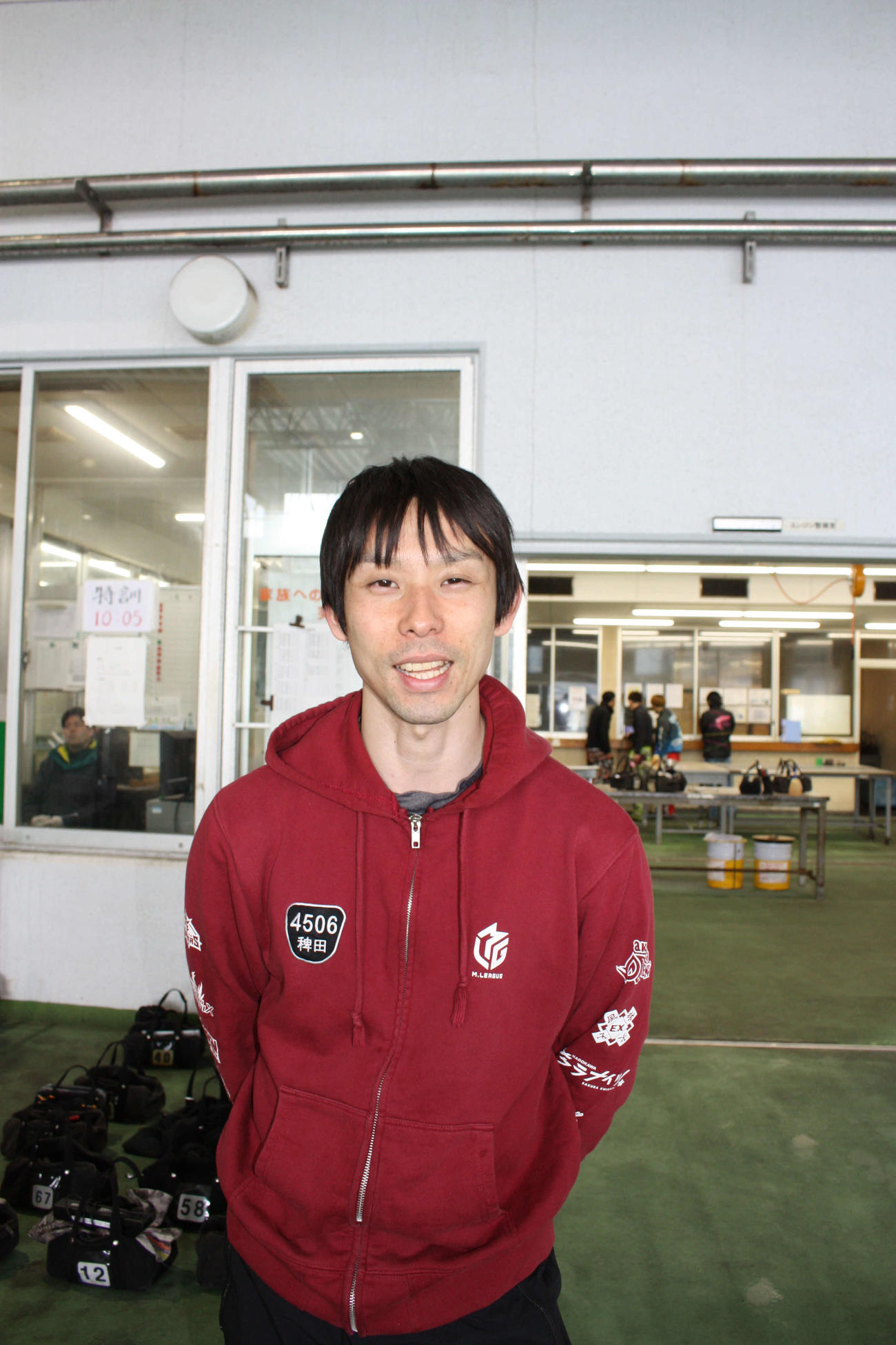 複勝率9％のエンジンで稗田聖也が舟券に貢献する（撮影・岡野修一）