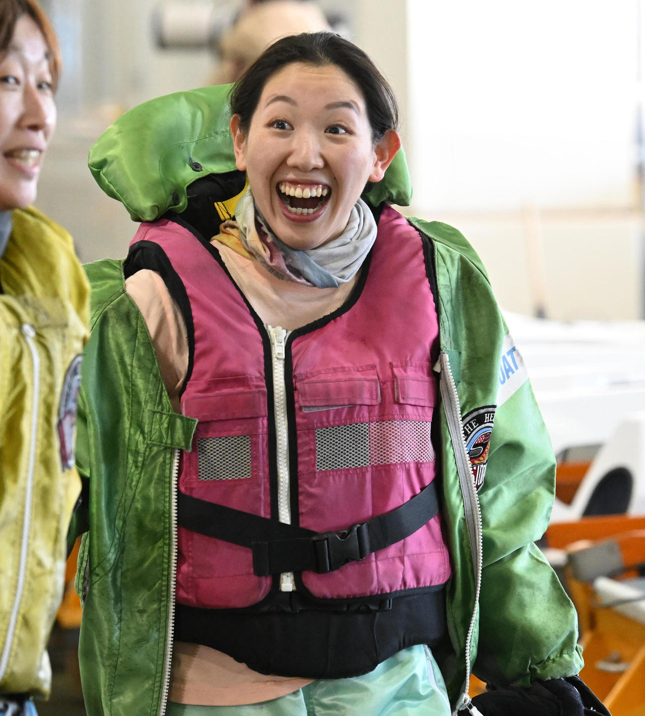 上田紗奈（撮影・前岡正明）