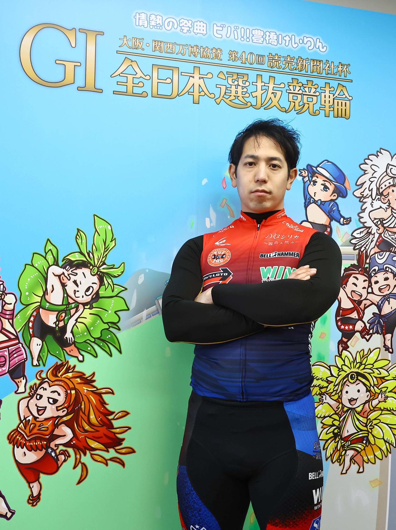 第40回全日本選抜競輪　松浦悠士（撮影・上田博志）